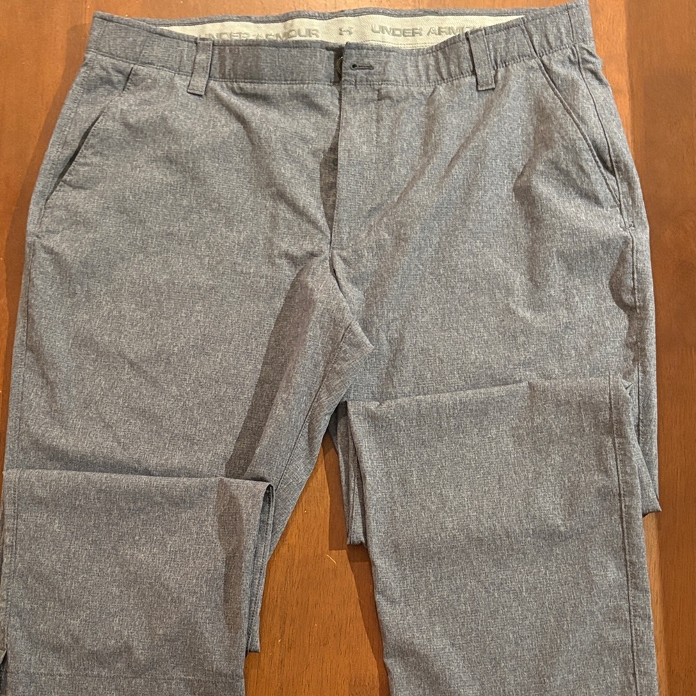 Under Armour Men's Heather Gray Golf Pants